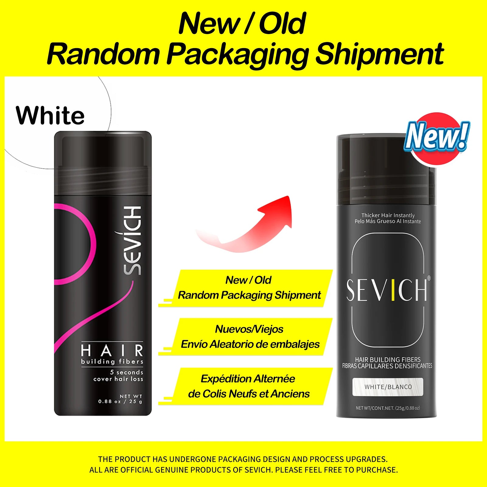 Sevich Hair Building Fibers – Thicken & Conceal